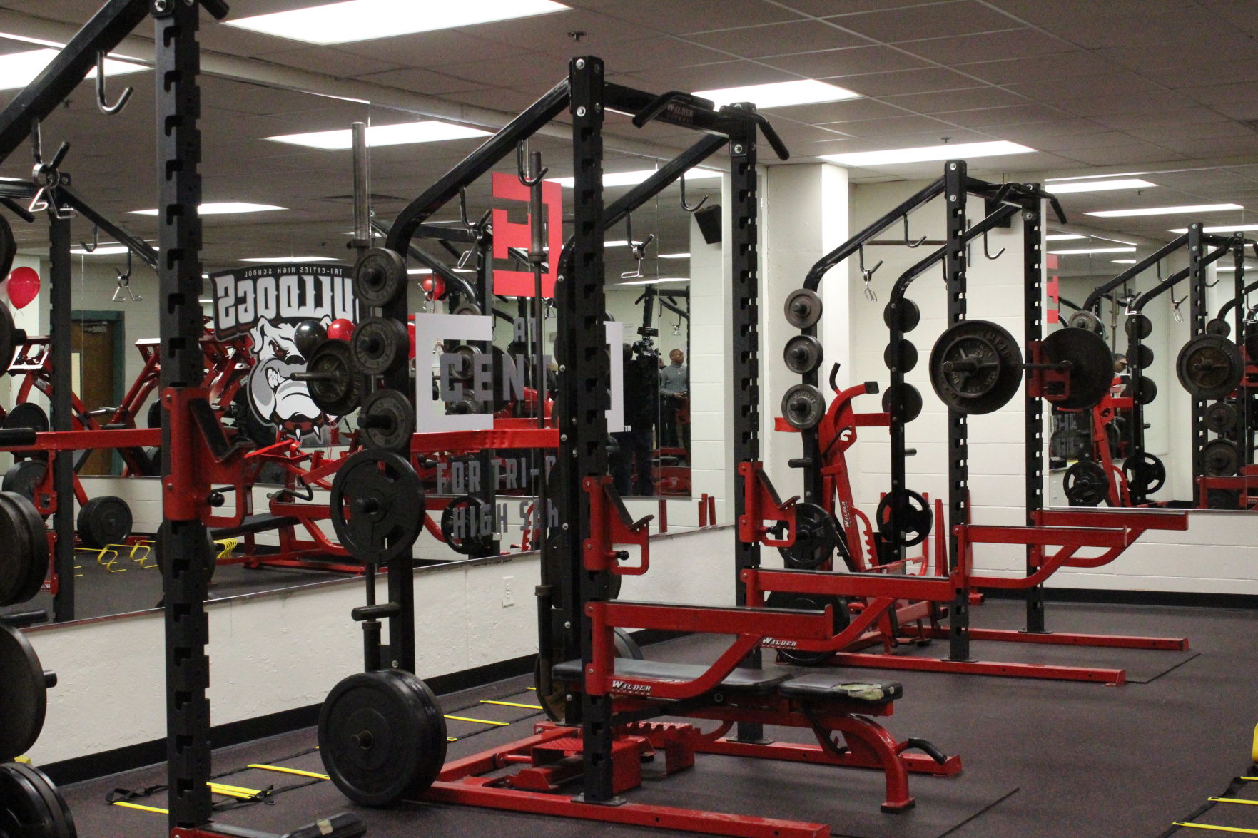 Tri-Cities weight-training stations